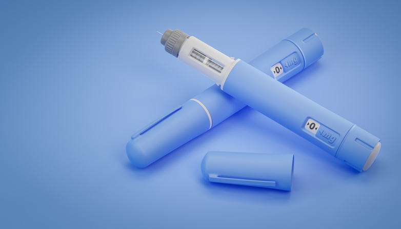 Two peptide pens for peptide therapy - easy administration - same benefits